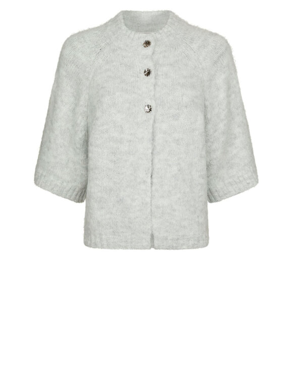 Neo Noir - Benuta Fluffy Knit Cardigan