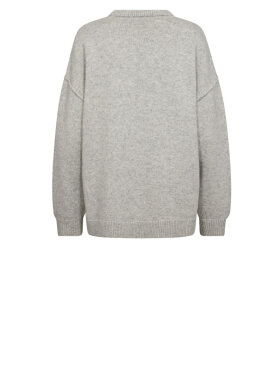 Co'Couture - MajaCC Slit O-Neck Knit