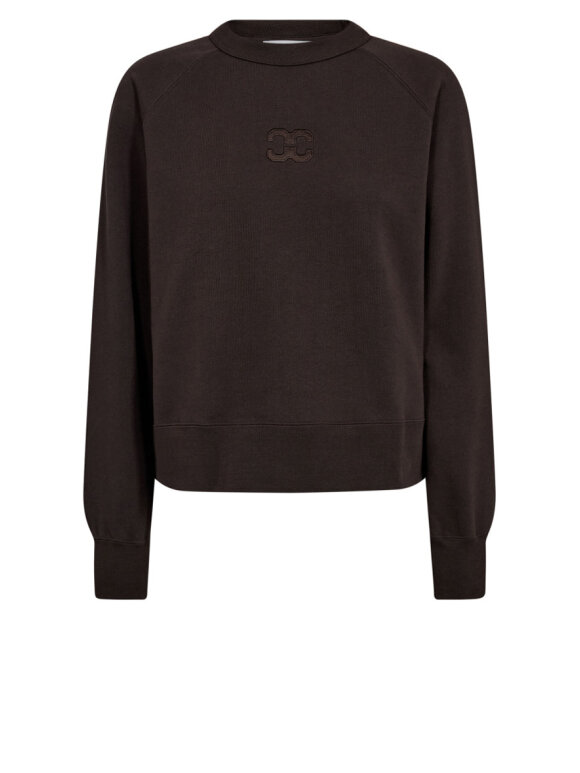 Co'Couture - ErisCC Emb Sweat - Lev. okt