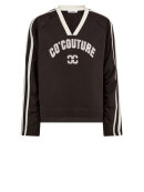 Co'Couture - BatuCC Coco V-Sweat - Lev. okt