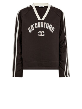 Co'Couture - BatuCC Coco V-Sweat - Lev. okt