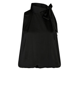 Neo Noir - Veda Drapy Satin Top