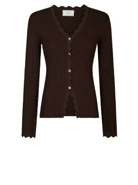 Neo Noir - Clara Stitch Knit Blouse