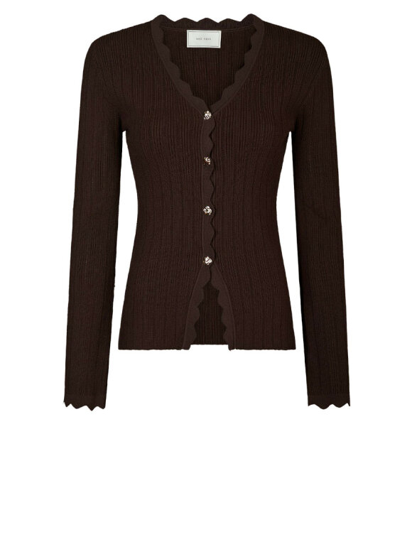 Neo Noir - Clara Stitch Knit Blouse