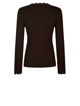 Neo Noir - Clara Stitch Knit Blouse