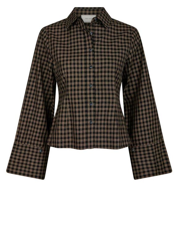 Neo Noir - Rosa Mini Check Shirt