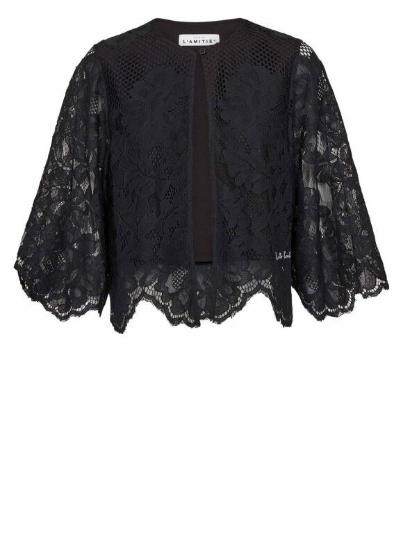 Haute L'amitié - Curvey Lace Hem Bolero