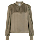 Neo Noir - Rosslyn Heavy Sateen Blouse