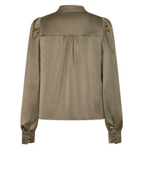 Neo Noir - Rosslyn Heavy Sateen Blouse