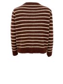 Black Colour - BCDell Striped Knit Cardigan