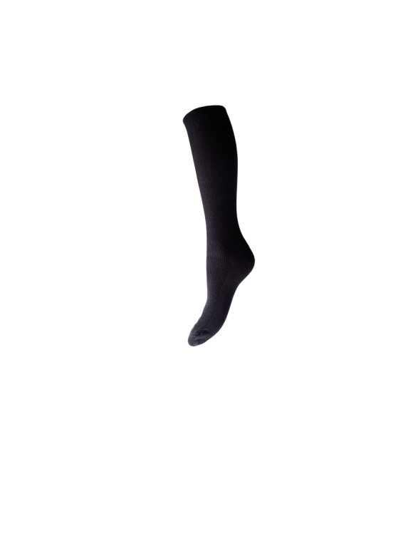 Black Colour - BCTonje Mid Calf Rib Sock Black Colour - BCTonje Mid Calf Rib Sock
