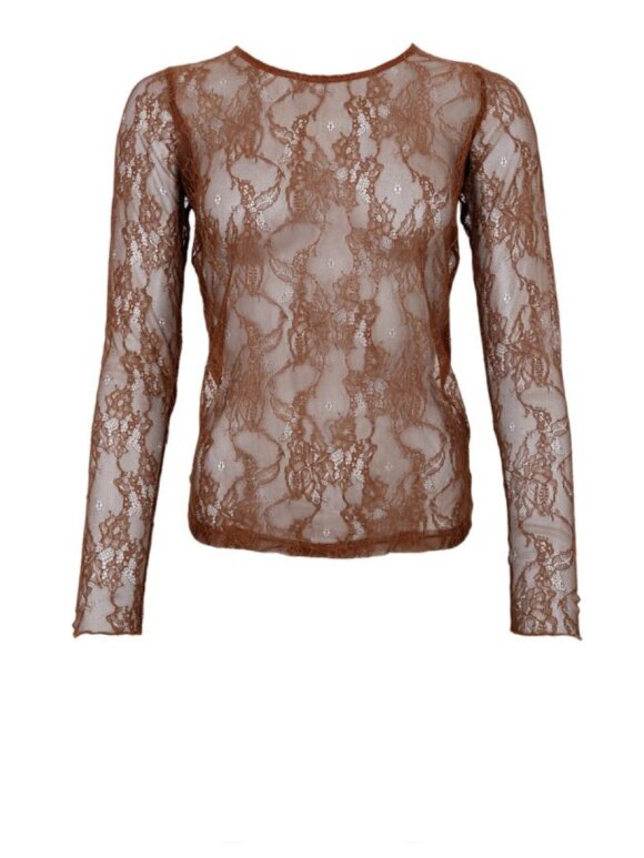 Black Colour - BCLara Lace Blouse
