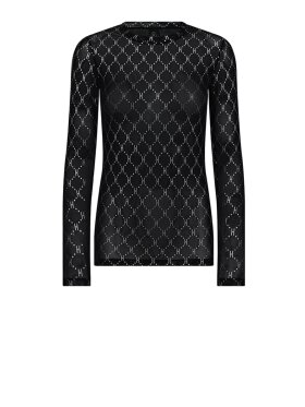 Hype the Detail - 3-320-14 Mesh Blouse