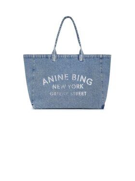 Anine Bing - Leo Denim Tote Bag