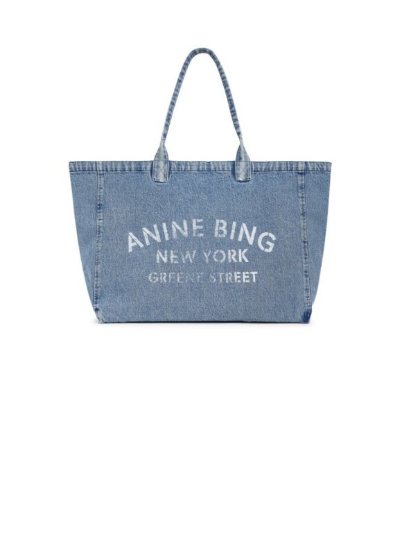 Anine Bing - Leo Denim Tote Bag