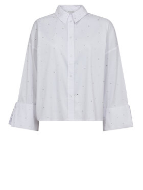 Co'Couture - LeniCC Wie Cuff Stone Shirt