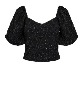 Haute L'amitié - Dazzy Crease Sequin Top