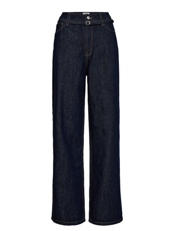 IVY COPENHAGEN - Ivy Brooke Belted Jeans Wash Manhattan Rinse IVY COPENHAGEN - Ivy Brooke Belted Jeans Wash Manhattan Rinse