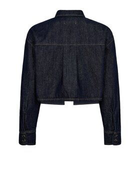 IVY COPENHAGEN - Ivy Brooke Cropped Detail Denim Shirt Wash Manhattan Rinse