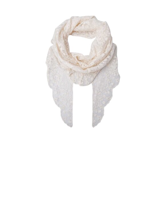 Black Colour - BCFarianna Triangle Lace Scarf