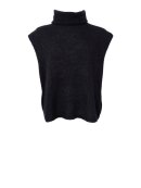 Black Colour - BCDell Roll Neck Knit Vest