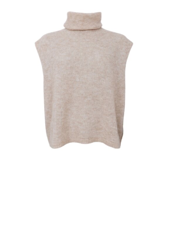Black Colour - BCDell Roll Neck Knit Vest