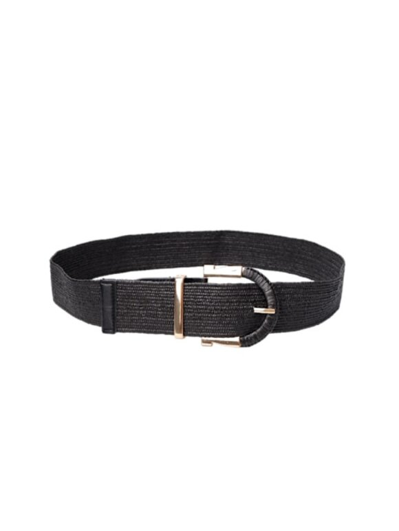 Black Colour - BCThorne Jute Belt Black Colour - BCThorne Jute Belt