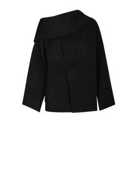 Neo Noir - Wals Knit Scarf Blouse Neo Noir - Wals Knit Scarf Blouse