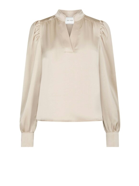 Neo Noir - Rosslyn Heavy Sateen Blouse