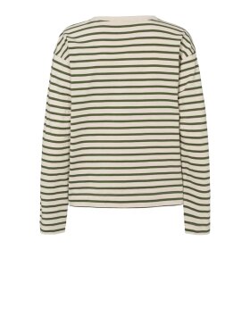 Esme Studios - ESTine LS Striped Top
