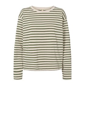 Esme Studios - ESTine LS Striped Top