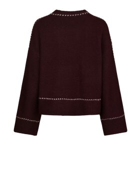 Neo Noir - Roeme Knit Stitch Blouse