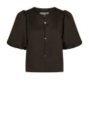 Neo Noir - Aisa Dull Satin Blouse Neo Noir - Aisa Dull Satin Blouse