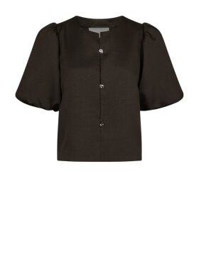 Neo Noir - Aisa Dull Satin Blouse