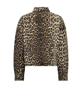 Co'Couture - LEOCC DENIM CROP SHIRT