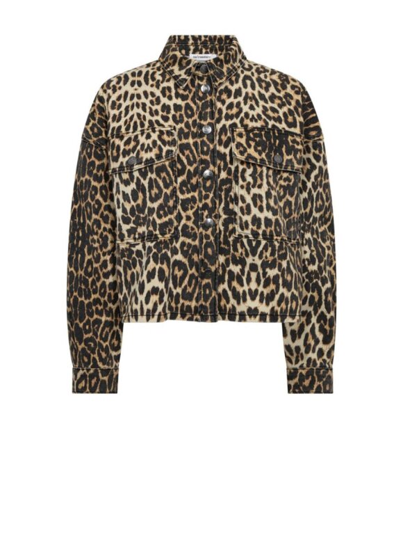 Co'Couture - LEOCC DENIM CROP SHIRT Co'Couture - LEOCC DENIM CROP SHIRT