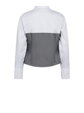 Co'Couture - PollyCC Corsage Mix Shirt - Lev. dec.