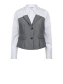 Co'Couture - PollyCC Corsage Mix Shirt Co'Couture - PollyCC Corsage Mix Shirt