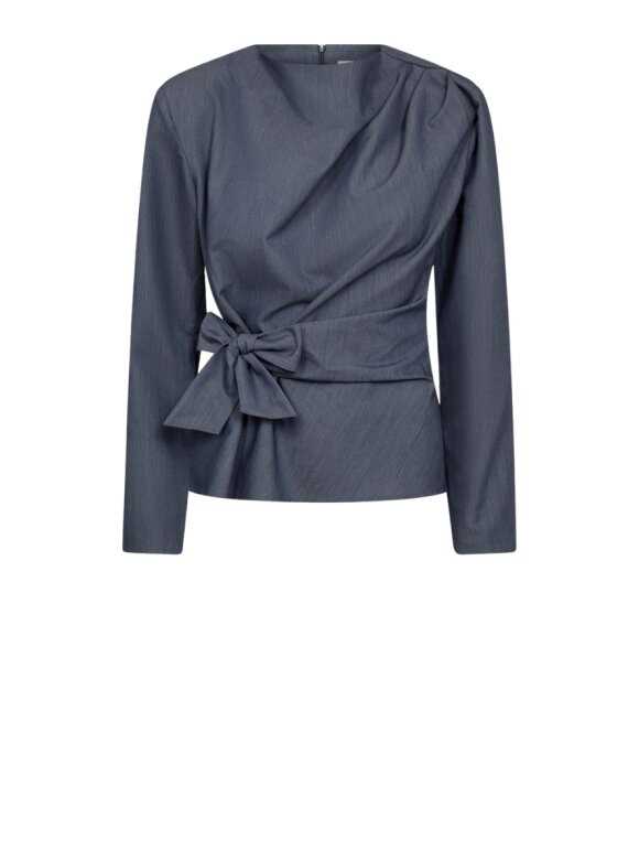 Co'Couture - TengaCC Pleat Blouse - Lev. dec. Co'Couture - TengaCC Pleat Blouse - Lev. dec.