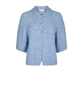 Neo Noir - Benuta Fluffy Knit Cardigan Neo Noir - Benuta Fluffy Knit Cardigan