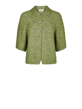 Neo Noir - Benuta Fluffy Knit Cardigan Neo Noir - Benuta Fluffy Knit Cardigan