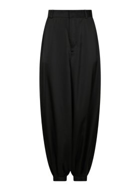 Neo Noir - Fayla Drapy Satin Balloon Pants Neo Noir - Fayla Drapy Satin Balloon Pants