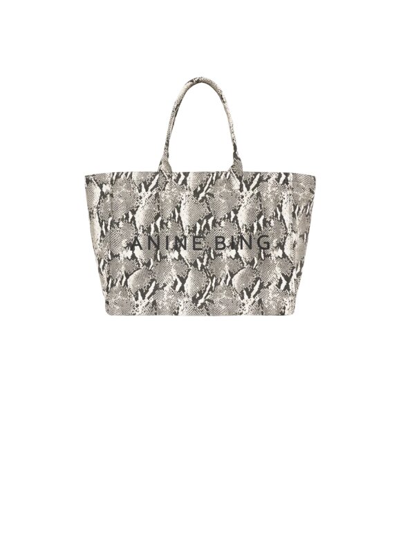 Anine Bing - Leo Canvas Tote Bag Anine Bing - Leo Canvas Tote Bag