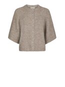 Neo Noir - Amaya Fluffy Knit Cardigan Neo Noir - Amaya Fluffy Knit Cardigan