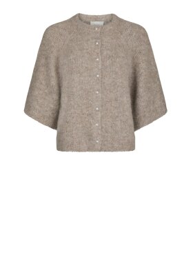 Neo Noir - Amaya Fluffy Knit Cardigan Neo Noir - Amaya Fluffy Knit Cardigan