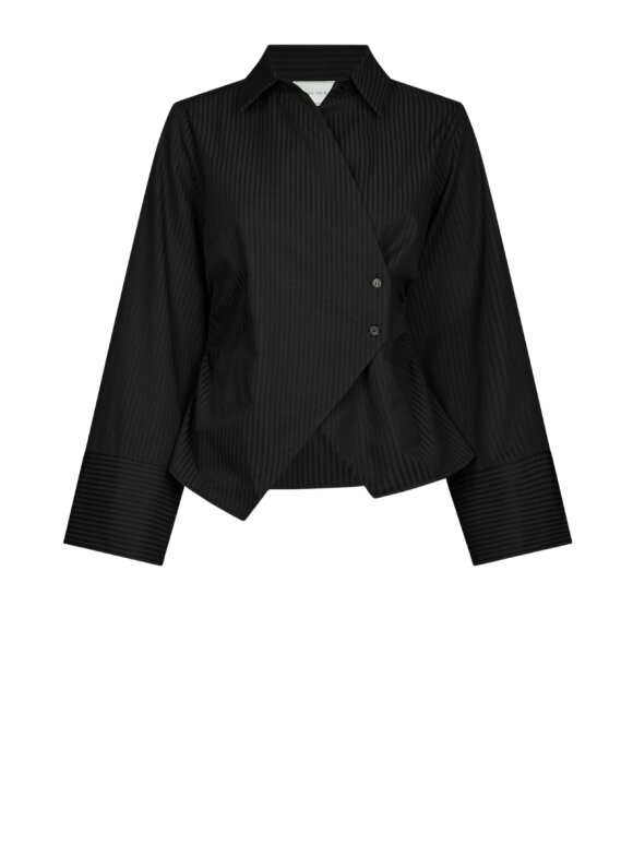 Neo Noir - Fenli Tone Stripe Shirt Neo Noir - Fenli Tone Stripe Shirt