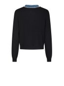 Neo Noir - Zelma Knit Denim Cardigan