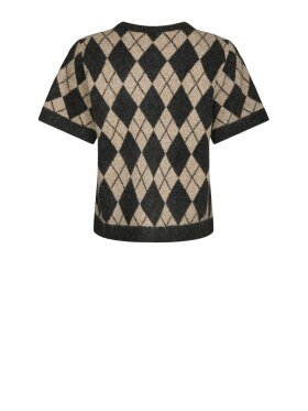 Neo Noir - Allestar Check Knit Cardigan - Lev. dec.