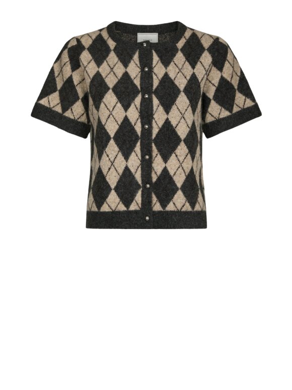 Neo Noir - Allestar Check Knit Cardigan