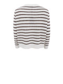 Black Colour - BCDell Striped Knit Cardigan